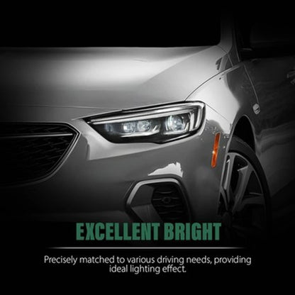 Solid Spare Full LED Headlight Assembly Left Fit For 2018-2020 Buick Regal w/o LED Module