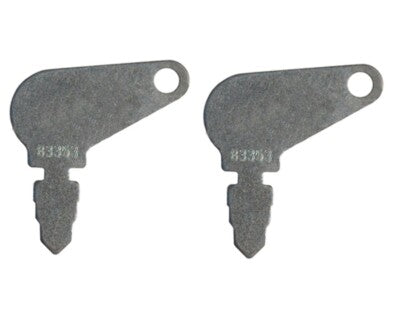 (2) Keys For Case John Deere JLG Genie Drott Massey Galion Baraga Snoopy 83353