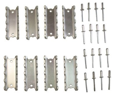Solid Spare SPI Universal Running Board Grip Strips for Snowmobile - 8 Pack - Foot Traction