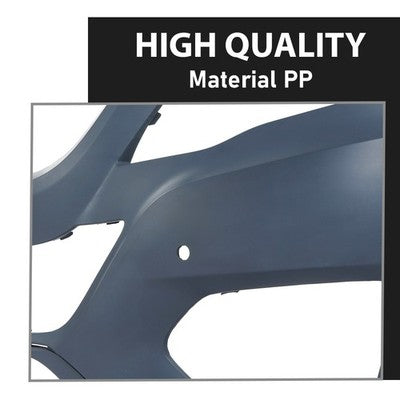 Solid Spare Fit For 2013 2014 2015 Mercedes-Benz GLK350 GLK250 Front Bumper Cover Fascia