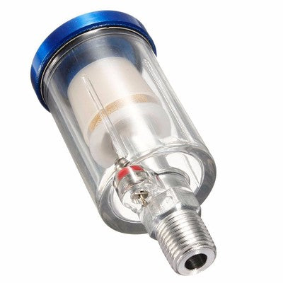 1/4" Mini Spray Gun Air Line Filter Painting Moisture Separator Water Trap tool