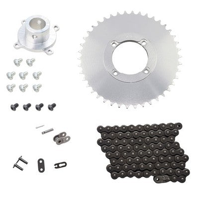 Solid Spare SPI Quick Change Drive Hub, Chain & 42T Sprocket Kit for Ski-Doo Z120 1998-2008