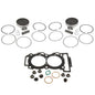 2 Namura Standard Bore Pistons & Top Gasket Kit Scrambler 1000 Sportsman 90.5mm