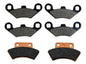 Front & Rear Brake Pads fits Polaris 300 2x4 4x4 1994 1995