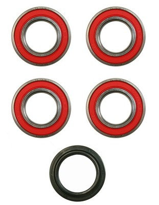 Solid Spare Both Rear Wheel Bearing & Seal Kit for Suzuki King Quad 400 2008-2012