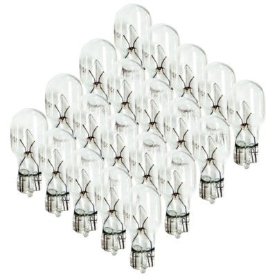 Solid Spare (20) T5 Wedge Bulb 12 Volts for 20XT5-12V-4W 4 Watt - NEW