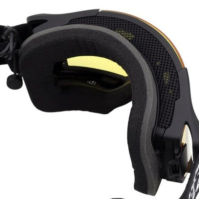 Castle X Adult COIL Heated Goggle Kit Snow Goggles with Carry Case White/Gray