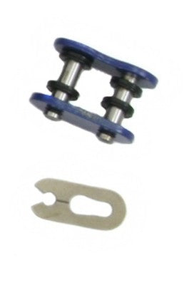 Solid Spare Factory Spec Brand X Ring Chain Master Link Blue 530 Pitch XRing