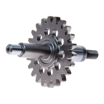 Solid Spare Water Pump Impeller Shaft w/Gear for Honda Many CRF250R Replaces 19240-KRN-A40