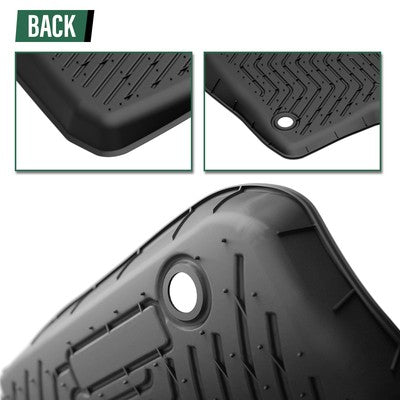 Solid Spare Fit For 2023-2024 Honda CR-V CRV TPE All Season Liners 3PCS Car Floor Mats