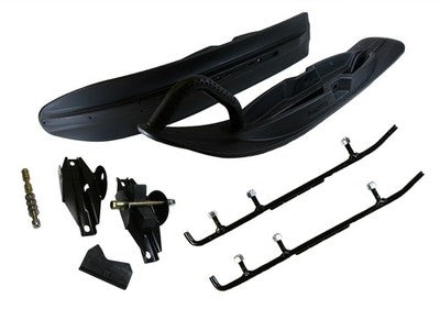 Solid Spare EXO-S All-Terrain Skis, Mount Kit & 4" Carbides for Polaris fits many 1982-2017