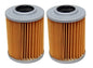 2 Pack Oil Filters for Bombardier for Can-Am Commander DS650 Outlander Renegade