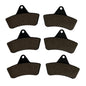 Front & Rear Semi-Metallic Brake Pads for Arctic Cat Bearcat 454 1996 1997 1998