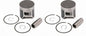 2 SPI Standard Bore Piston Kits for Arctic Cat 500 Snowmobiles 2001-2002 71mm