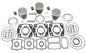 SPI Standard Bore Top End Repair Kit for Arctic Cat 600 Triples 1995-2000 66.5mm