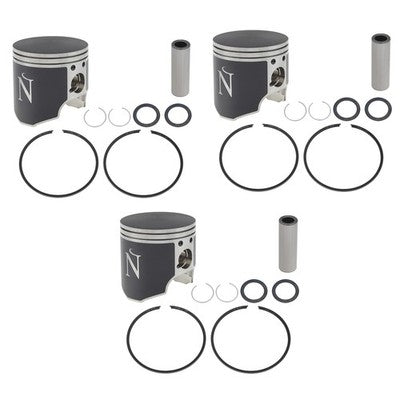 3 Namura Piston Kits for Yamaha fits 2003-2008 GP-R 1300 PWC Standard Bore 84mm