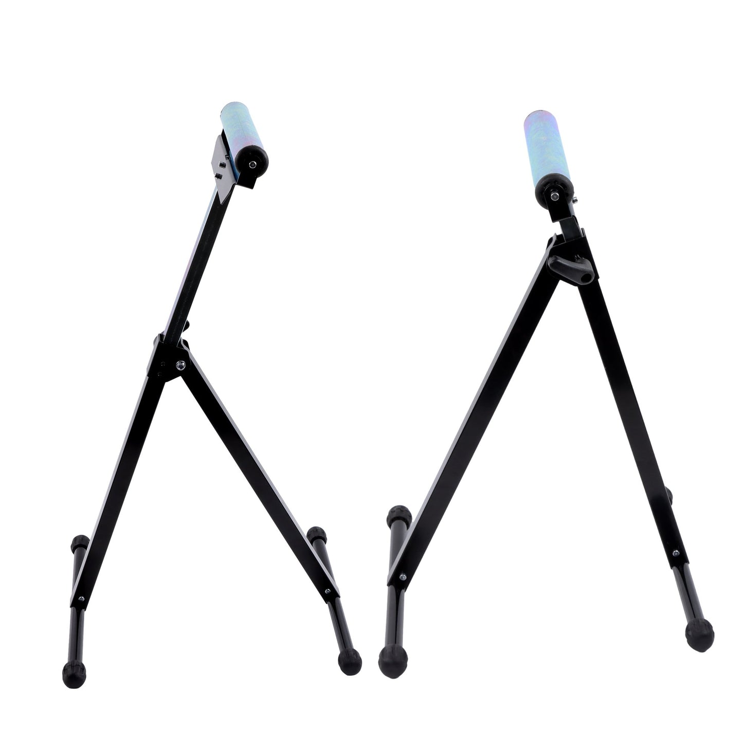 Solid Spare 2 PCS 132 Lbs Load Capacity Folding Roller Stand, Adjustable 26-3/4" to 42-1/5"