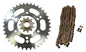 Solid Spare Natural 520x78 O-Ring Chain 11/38 Sprockets for Polaris Trail Blazer 250 2001-04