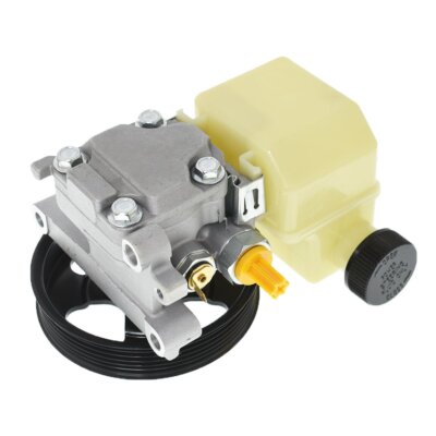 Solid Spare Power Steering Pump w/ Pulley w/ Reservoir GP9A32650A for Mazda 6 2006-2007 2.3L