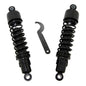 Solid Spare Pair of Black Shocks 11.75" for Harley-Davidson XL Sportster Fits 1979-2012