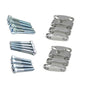 Solid Spare Adjustable Bar Risers - Raise Handlebars 3/4" to 1-1/2" fits most 1-1/8" Bars