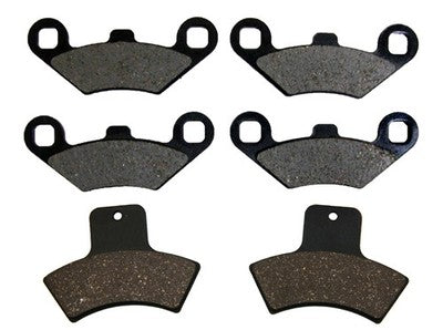 Solid Spare Front Rear Brake Pads for Polaris Trail Blazer 250 1999 2000 2001 2002 2003 2004