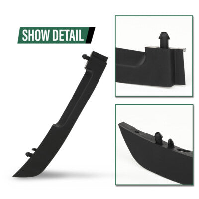 Solid Spare Fit For 18-22 Land Rover Range Rover Front Bumper Air Deflector Left+Right