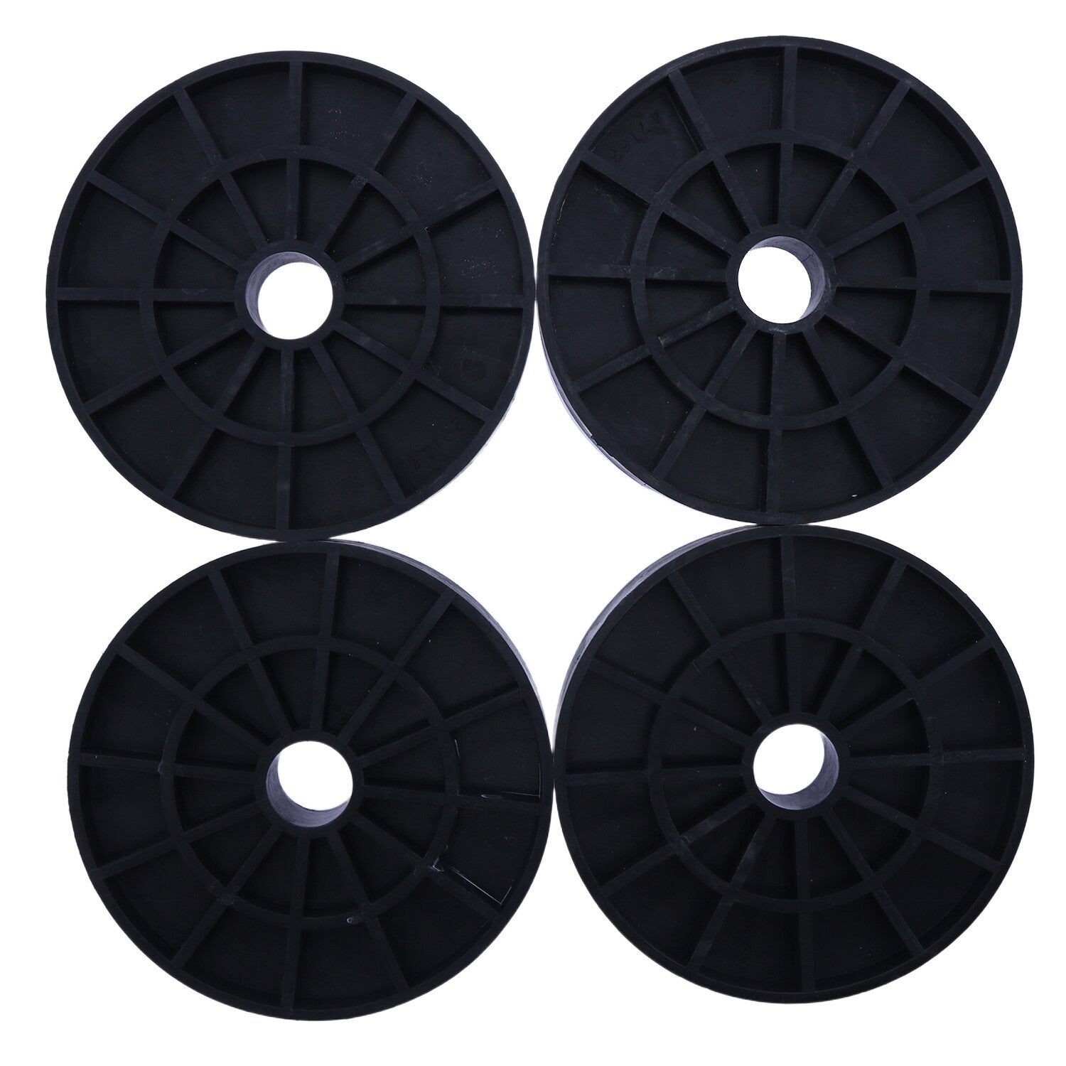 Solid Spare 4PCS Roller Wheel 47163GT 47163 for Genie Scissor Lift GS-30 GS-32 GS-46 GS1330M