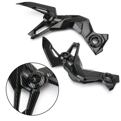 Motorcycle ABS Plastic Frame Guard Cover Trim for Kawasaki Z900 2020-2021 CBN