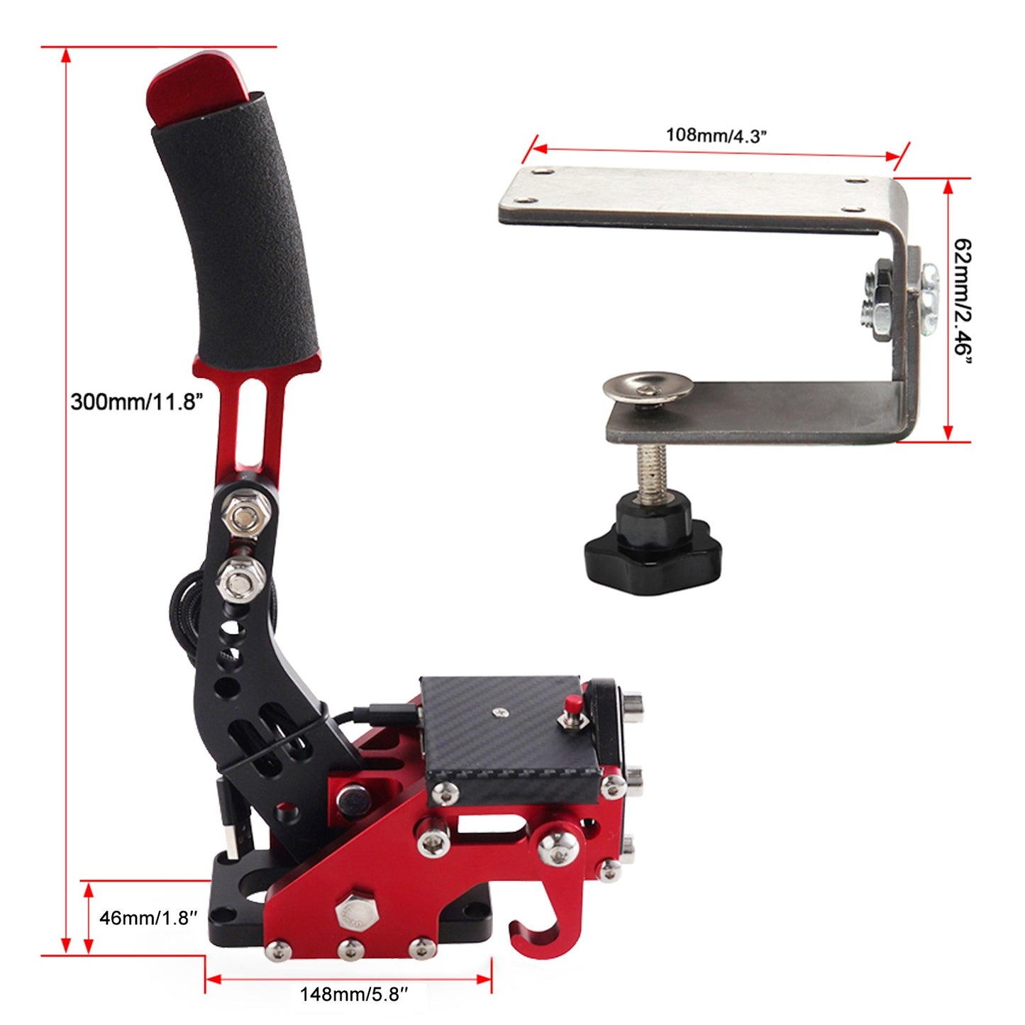 14Bit X1 XSS XSX  XBOX USB3.0 SIM Handbrake Kits for Steering Wheel Stand G920