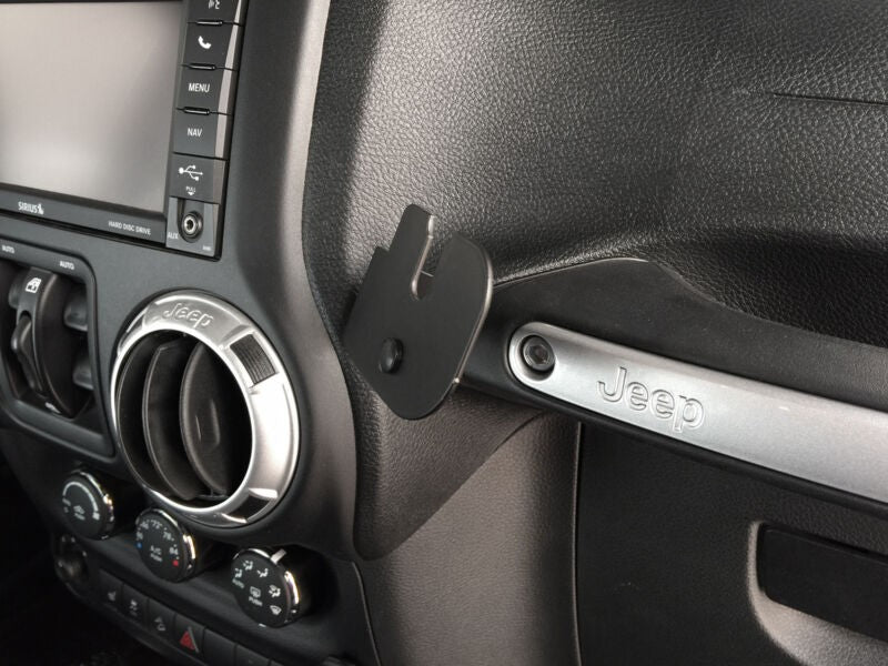 Radio Bar Passenger Holder 75WXST CB Mic Grab Mount Fits For Wrangler JK 2011-up