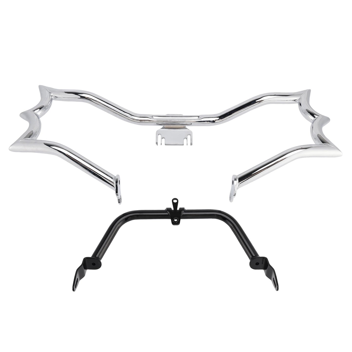 Engine Guard Crash Bar&Fairing Bracket Kit Chrome For Touring Road King Street