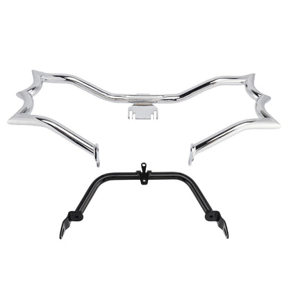 Engine Guard Crash Bar&Fairing Bracket Kit Chrome For Touring Road King Street
