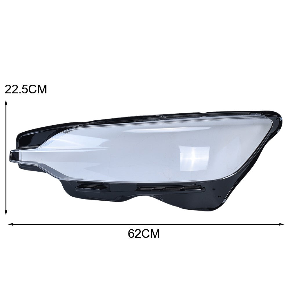 Left Side For Volvo S60 2019-2024 Clear Headlight Lens Headlamp Glass Cover 1Pcs