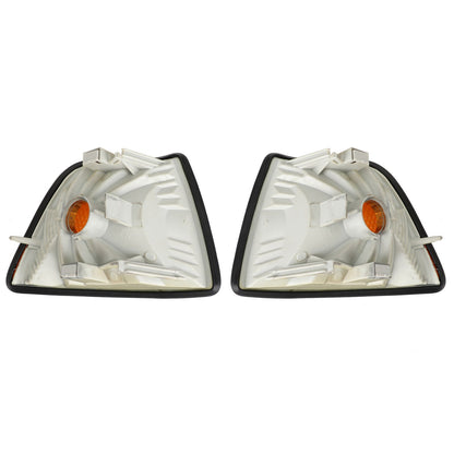 Corner Lights For BMW E36 3-Series 4Dr Sedan/Hatchback 1992-1998 Amber UE