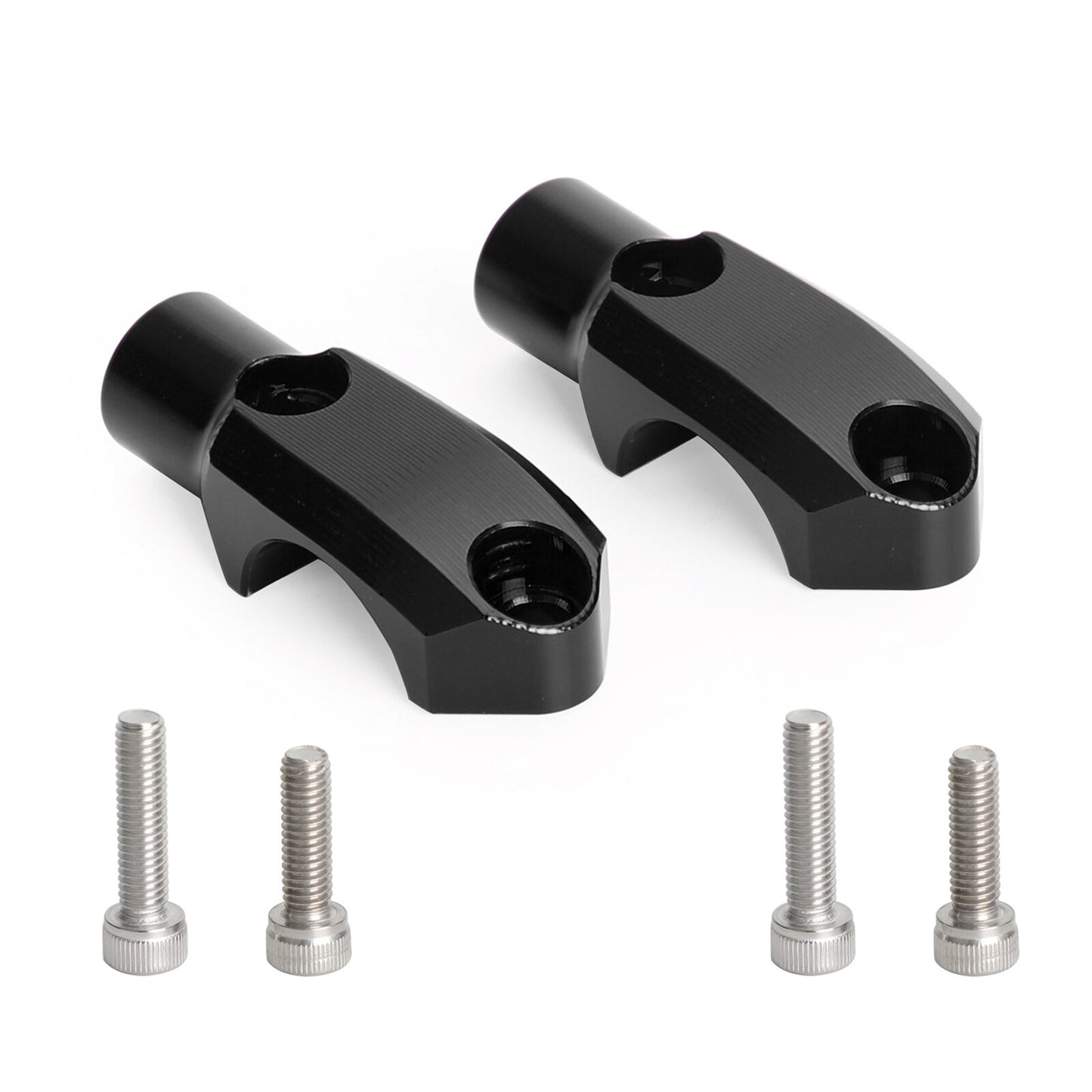 Master Cylinder Clamp 10mm Mirror Mount Black For BMW R 1200 1250 GS,Adv 13-21