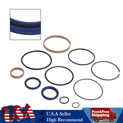 Hydraulic Log Splitter Rebuild Seal Kit For 4.5" Bore X 1.75" Rod Cylinde