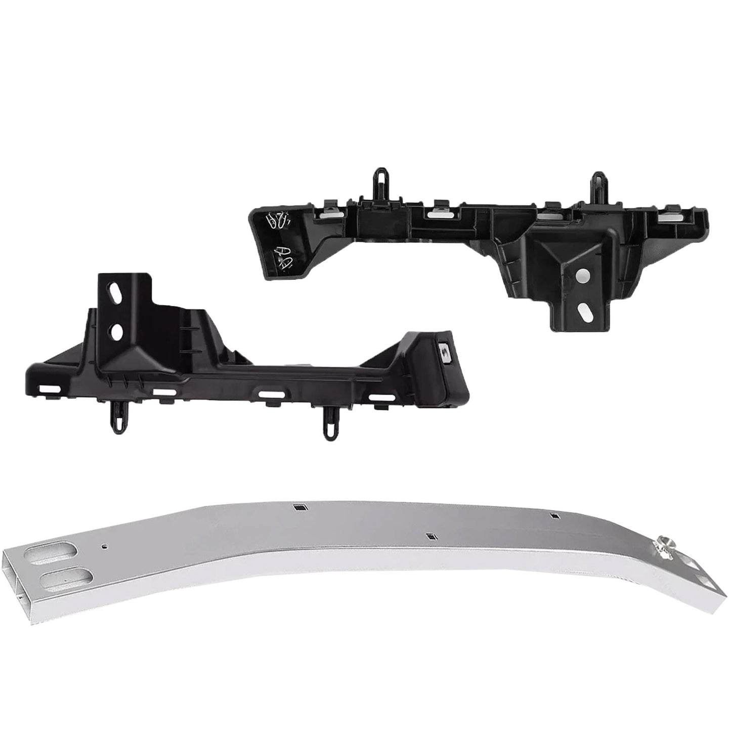 Fit 2018-2022 Chevrolet Equinox Front Bumper Reinforcement &Pair Support Bracket