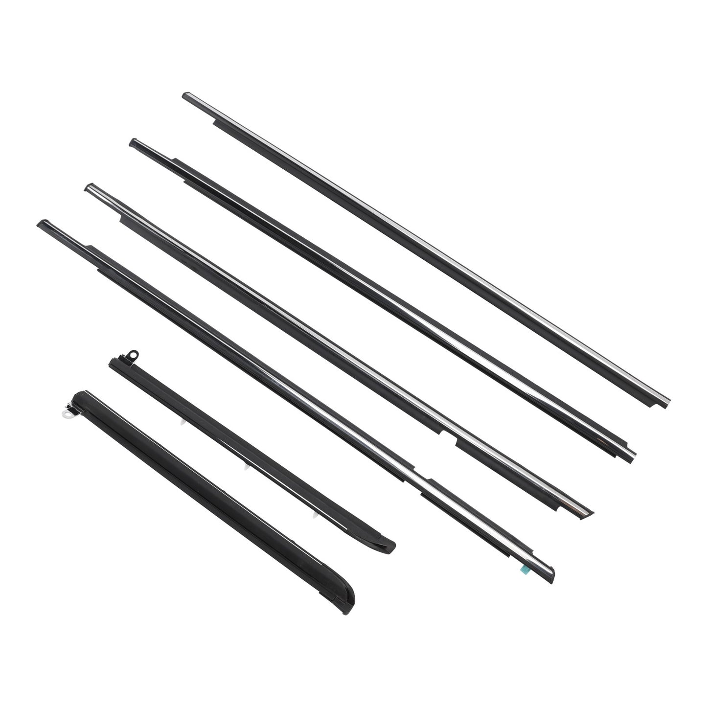 6pcs Quarter & Door Belt Moulding Weatherstrip For Toyota Lexus GX470 03-09