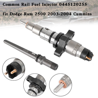1PCS Common Rail Fuel Injector 0445120255 fit Dodge Ram 2500 2003-2004 Cummins Y