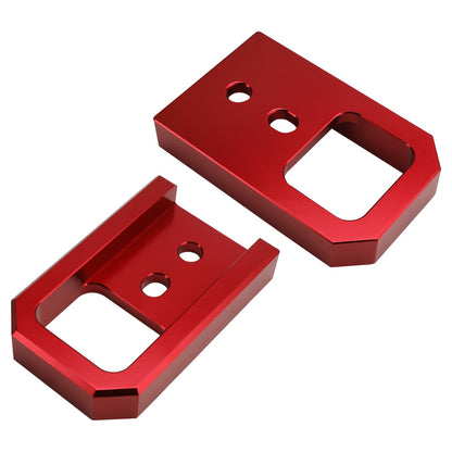 Front Tow Hooks for Toyota Tacoma 2024-2026 4Runner 2025-2026 Red Left and Right