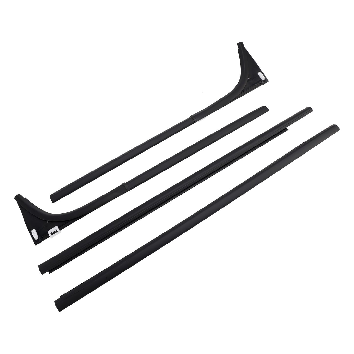 4pcs Inner Outer Weatherstrip Door Belt For Mazda BT-50 Pro Pick Up 2012-2019