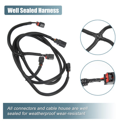 For 2010/2011-2018 RAM 1500 2500 3500 Rear Park Assist Wire Harness 68031820AA