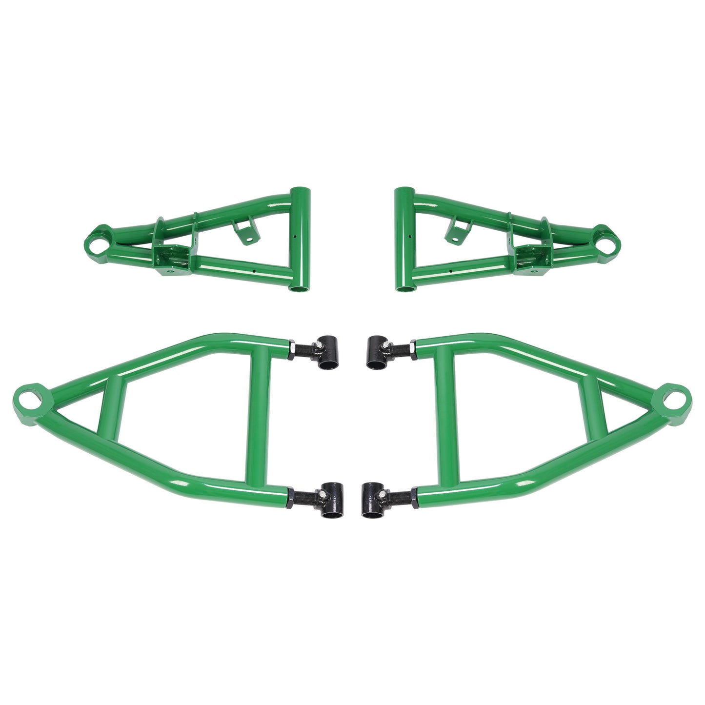 Solid Spare 4PCS High Clearance Front A Arms Set For Kawasaki Teryx / 4 /800 2012-2024 Green