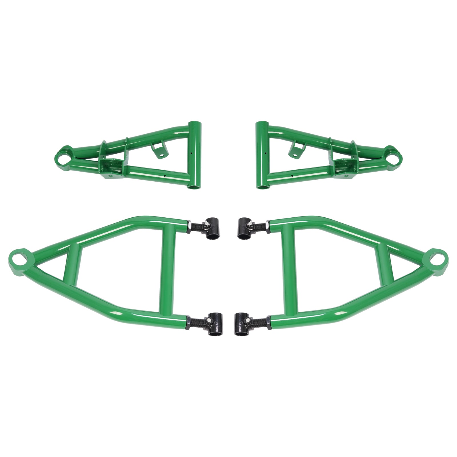 Solid Spare 4PCS High Clearance Front A Arms Set For Kawasaki Teryx / 4 /800 2012-2024 Green
