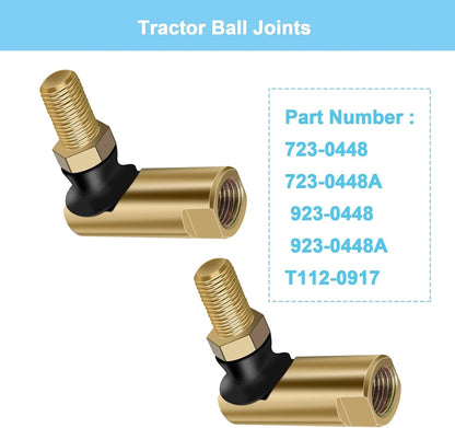4 Tie Rod End for MTD Cub Cadet 923-0448A 723-0448A 923-0448 A 723-0448 A