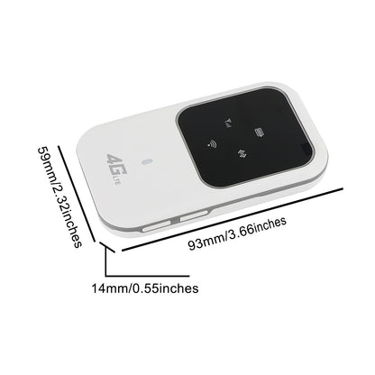 Wireless Unlocked 4G LTE Mobile Portable WiFi Router SIM Card MIFI Modem Hotspot