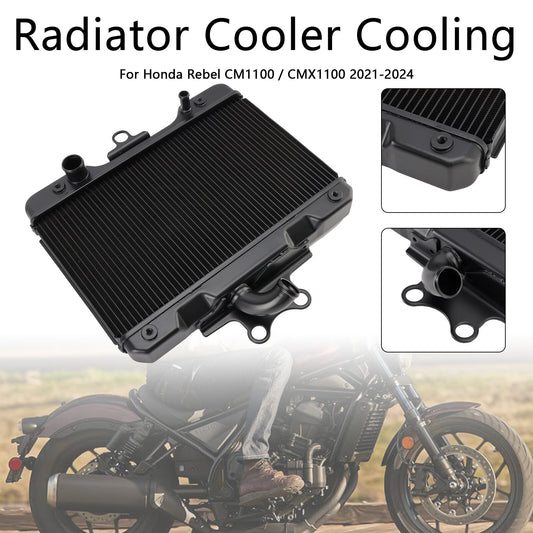 Radiator Cooling Engine Cooler For Honda Rebel CM1100 CMX1100 2021-2024