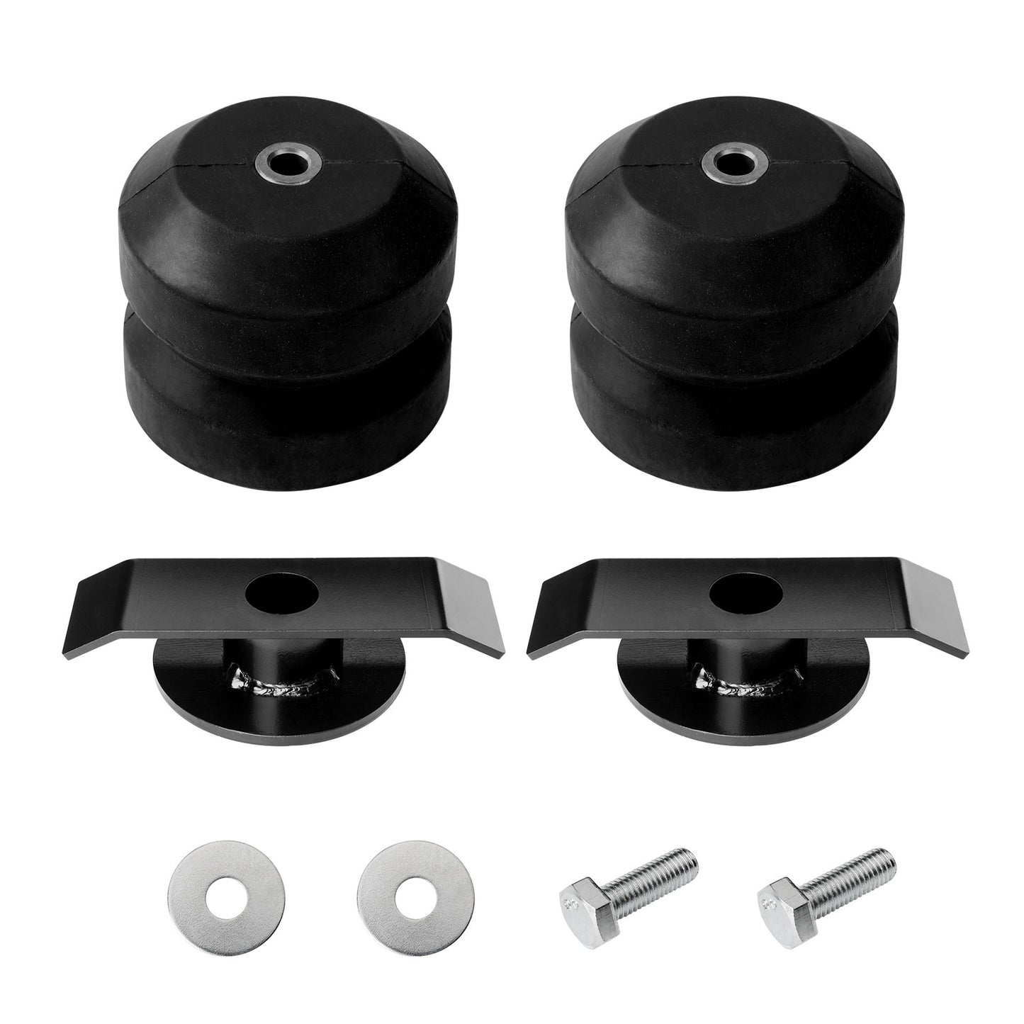 2X Rear Suspension Helper Spring Kit For 00-22 Toyota Tundra Tacoma Nissan Titan