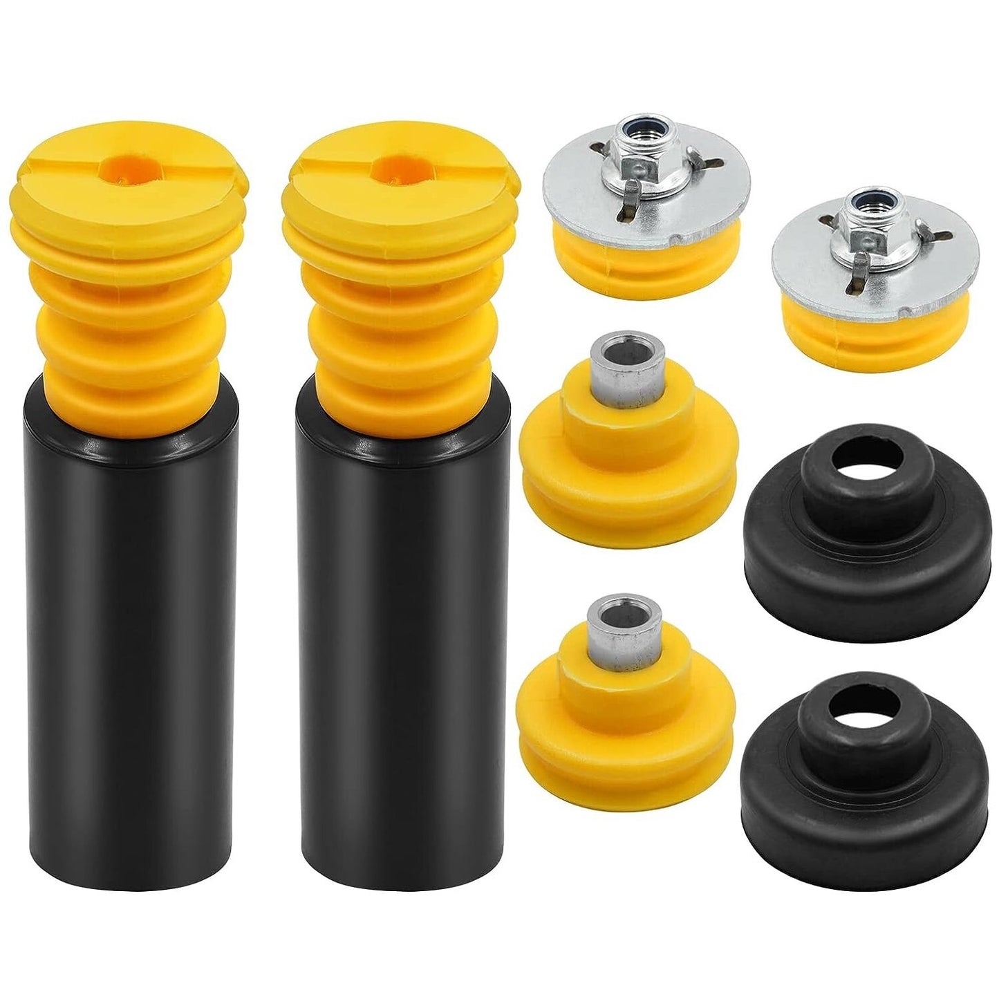 For BMW E90 E92 E93 E82 Rear Upper Lower Shock Mounts Grommets & Bump Stops Kit
